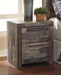 Derekson Twin Panel Bed with Mirrored Dresser, Chest and Nightstand Huntsville Furniture Outlet
