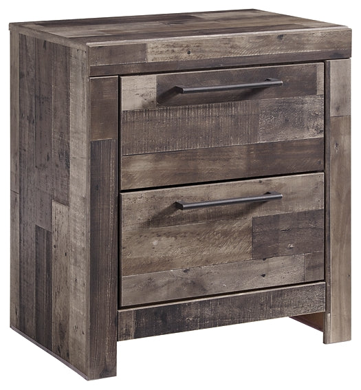 Derekson Two Drawer Night Stand Huntsville Furniture Outlet