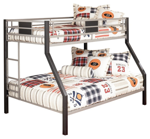 Dinsmore Twin/Full Bunk Bed w/Ladder Huntsville Furniture Outlet