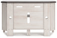 Dorrinson Corner TV Stand/Fireplace OPT Huntsville Furniture Outlet
