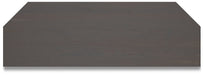 Dorrinson Corner TV Stand/Fireplace OPT Huntsville Furniture Outlet