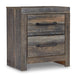 Drystan Full Bookcase Bed with 2 Storage Drawers with Mirrored Dresser, Chest and 2 Nightstands Huntsville Furniture Outlet