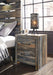 Drystan Full Bookcase Bed with Mirrored Dresser and 2 Nightstands Huntsville Furniture Outlet