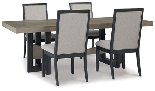 Foyland Dining Table and 4 Chairs Huntsville Furniture Outlet