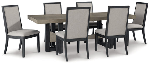 Foyland Dining Table and 6 Chairs Huntsville Furniture Outlet