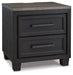 Foyland Queen Panel Storage Bed with Mirrored Dresser, Chest and 2 Nightstands Huntsville Furniture Outlet