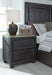 Foyland Queen Panel Storage Bed with Mirrored Dresser, Chest and 2 Nightstands Huntsville Furniture Outlet