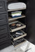 Foyland Queen Panel Storage Bed with Mirrored Dresser and Chest Huntsville Furniture Outlet