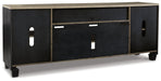 Foyland XL TV Stand w/Fireplace Option Huntsville Furniture Outlet