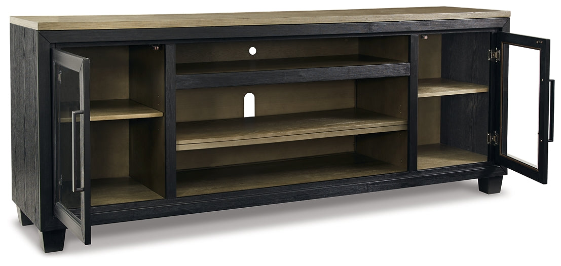 Foyland XL TV Stand w/Fireplace Option Huntsville Furniture Outlet
