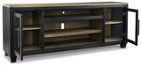 Foyland XL TV Stand w/Fireplace Option Huntsville Furniture Outlet