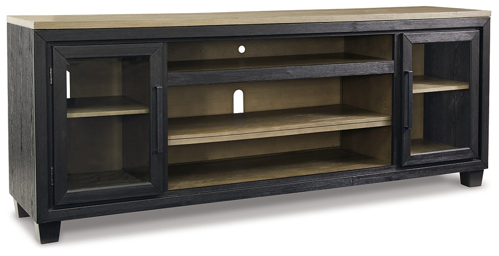 Foyland XL TV Stand w/Fireplace Option Huntsville Furniture Outlet