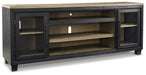 Foyland XL TV Stand w/Fireplace Option Huntsville Furniture Outlet