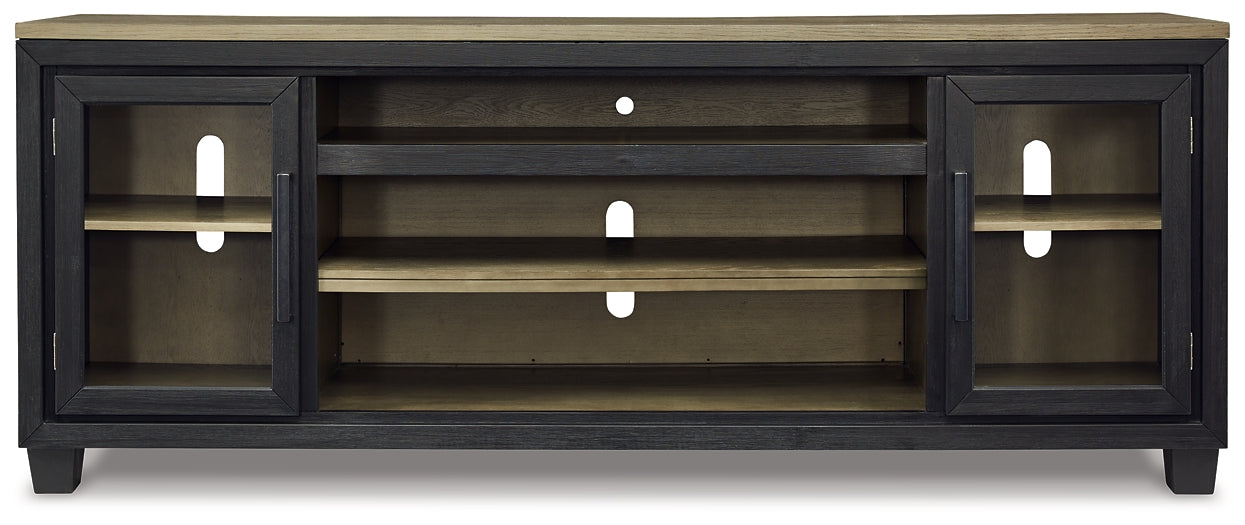 Foyland XL TV Stand w/Fireplace Option Huntsville Furniture Outlet
