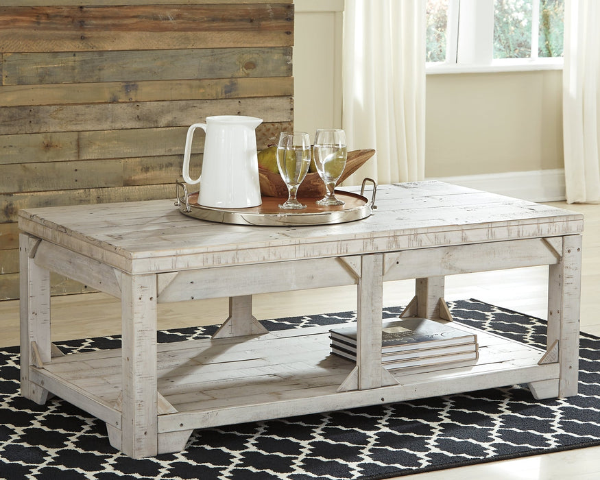Fregine Coffee Table with 1 End Table Huntsville Furniture Outlet