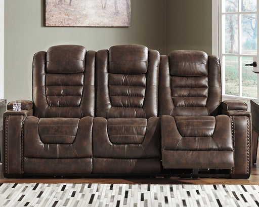 Game Zone PWR REC Sofa with ADJ Headrest Huntsville Furniture Outlet