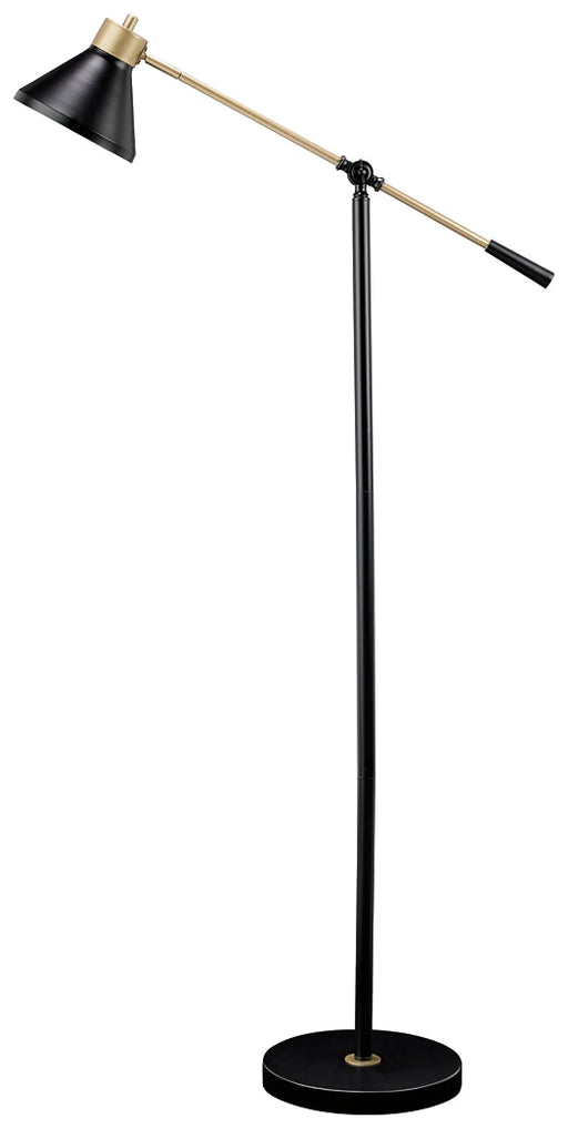 Garville Metal Floor Lamp (1/CN) Huntsville Furniture Outlet
