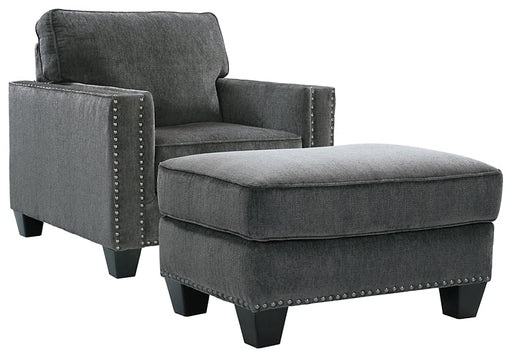 Gavril Chair and Ottoman Huntsville Furniture Outlet
