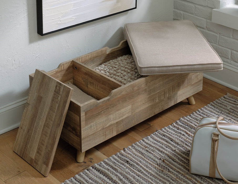 Gerdanet Storage Bench Huntsville Furniture Outlet