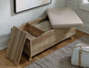 Gerdanet Storage Bench Huntsville Furniture Outlet