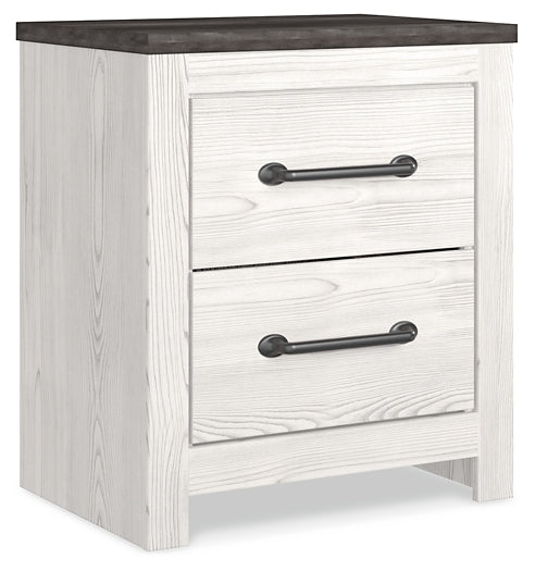 Gerridan Two Drawer Night Stand Huntsville Furniture Outlet