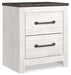 Gerridan Two Drawer Night Stand Huntsville Furniture Outlet
