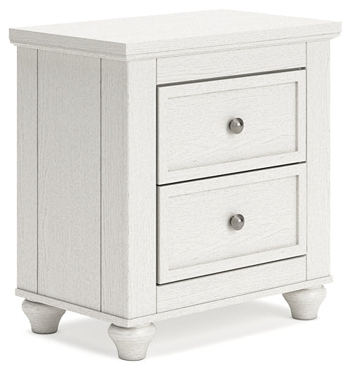 Grantoni Two Drawer Night Stand Huntsville Furniture Outlet