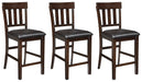Haddigan Counter Height Dining Table and 4 Barstools Huntsville Furniture Outlet