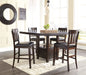 Haddigan Counter Height Dining Table and 4 Barstools Huntsville Furniture Outlet