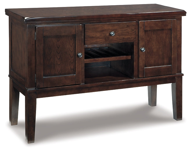 Haddigan Counter Height Dining Table and 4 Barstools with Storage Huntsville Furniture Outlet