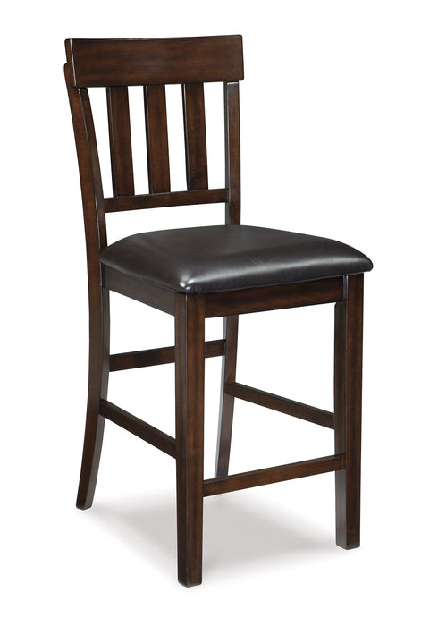 Haddigan Counter Height Dining Table and 4 Barstools with Storage Huntsville Furniture Outlet