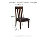 Haddigan Dining Table and 4 Chairs and Bench Huntsville Furniture Outlet