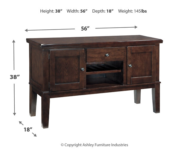 Haddigan Dining Table and 4 Chairs and Bench with Storage Huntsville Furniture Outlet