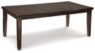 Haddigan Dining Table and 4 Chairs and Bench with Storage Huntsville Furniture Outlet