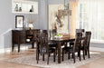 Haddigan Dining Table and 6 Chairs Huntsville Furniture Outlet