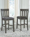 Hallanden Counter Height Dining Table and 6 Barstools Huntsville Furniture Outlet