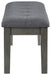 Hallanden Large UPH Dining Room Bench Huntsville Furniture Outlet