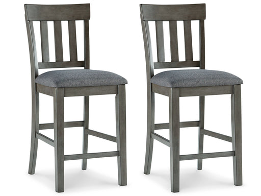 Hallanden Upholstered Barstool (2/CN) Huntsville Furniture Outlet