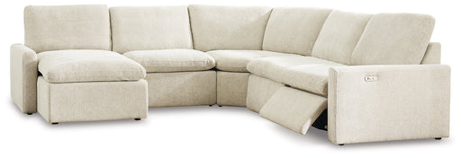 Hartsdale 5-Piece Left Arm Facing Reclining Sectional with Chaise Huntsville Furniture Outlet