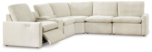 Hartsdale 6-Piece Reclining Sectional with Console Huntsville Furniture Outlet