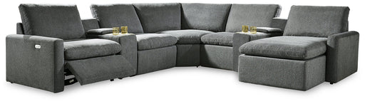 Hartsdale 7-Piece Power Reclining Sectional Huntsville Furniture Outlet