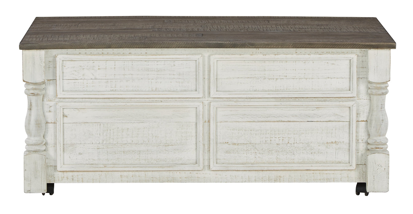 Havalance Coffee Table with 2 End Tables Huntsville Furniture Outlet