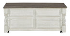 Havalance Coffee Table with 2 End Tables Huntsville Furniture Outlet