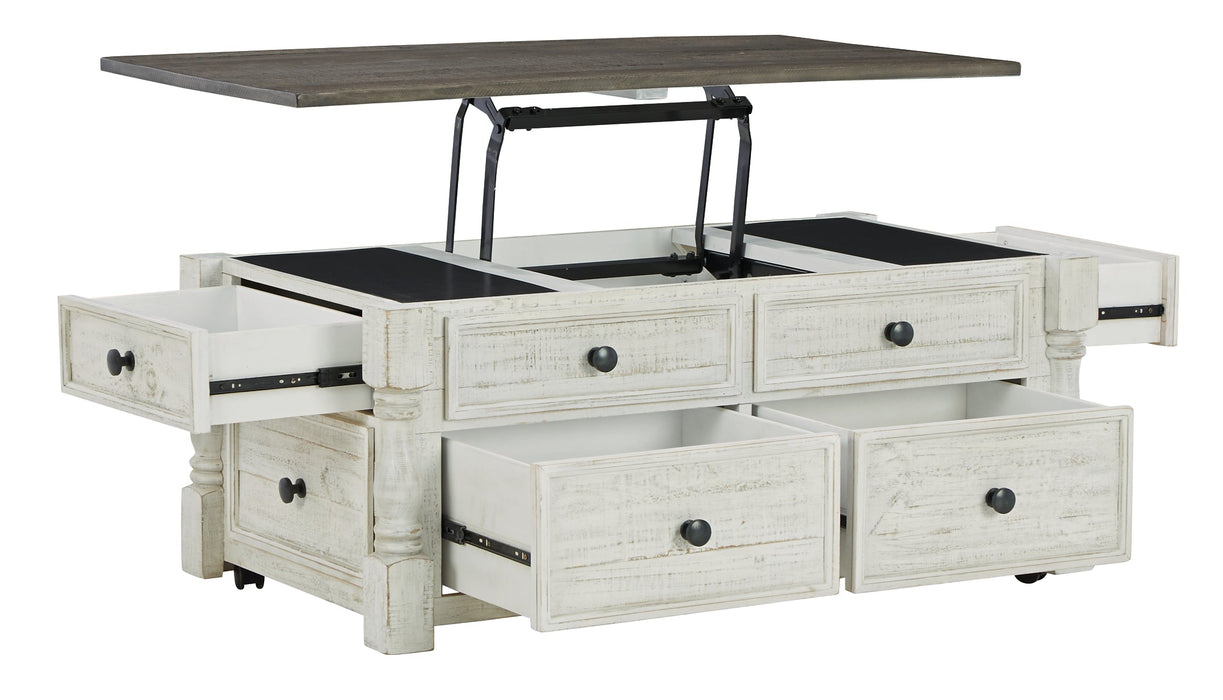 Havalance Coffee Table with 2 End Tables Huntsville Furniture Outlet