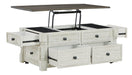 Havalance Coffee Table with 2 End Tables Huntsville Furniture Outlet