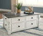 Havalance Coffee Table with 2 End Tables Huntsville Furniture Outlet