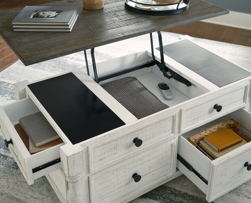 Havalance Coffee Table with 2 End Tables Huntsville Furniture Outlet