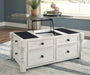 Havalance Coffee Table with 2 End Tables Huntsville Furniture Outlet