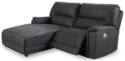 Henefer 2-Piece Power Reclining Sectional with Chaise Huntsville Furniture Outlet