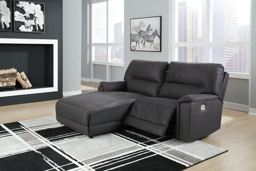 Henefer 2-Piece Power Reclining Sectional with Chaise Huntsville Furniture Outlet